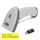 Беспроводной сканер штрих-кода MERTECH CL-2200 BLE Dongle P2D USB White в Уфе