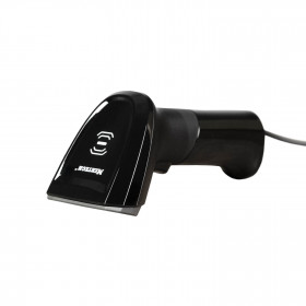 Проводной сканер штрих-кода MERTECH NS031 P2D USB, USB эмуляция RS232 black cable 2m