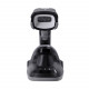 Беспроводной сканер штрих-кода MERTECH CL-2410 BLE Dongle P2D USB black + зарядно-коммуникационная подставка (Cradle) в Уфе