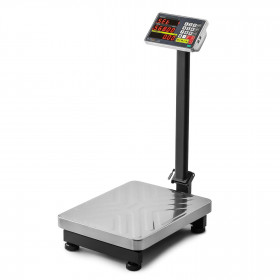 Торговые напольные весы M-ER 335 ACP-150.20 "TURTLE" с расчетом стоимости товара LED Торговые напольные весы M-ER 335 ACP-150.20 "TURTLE" с расчетом стоимости товара LED